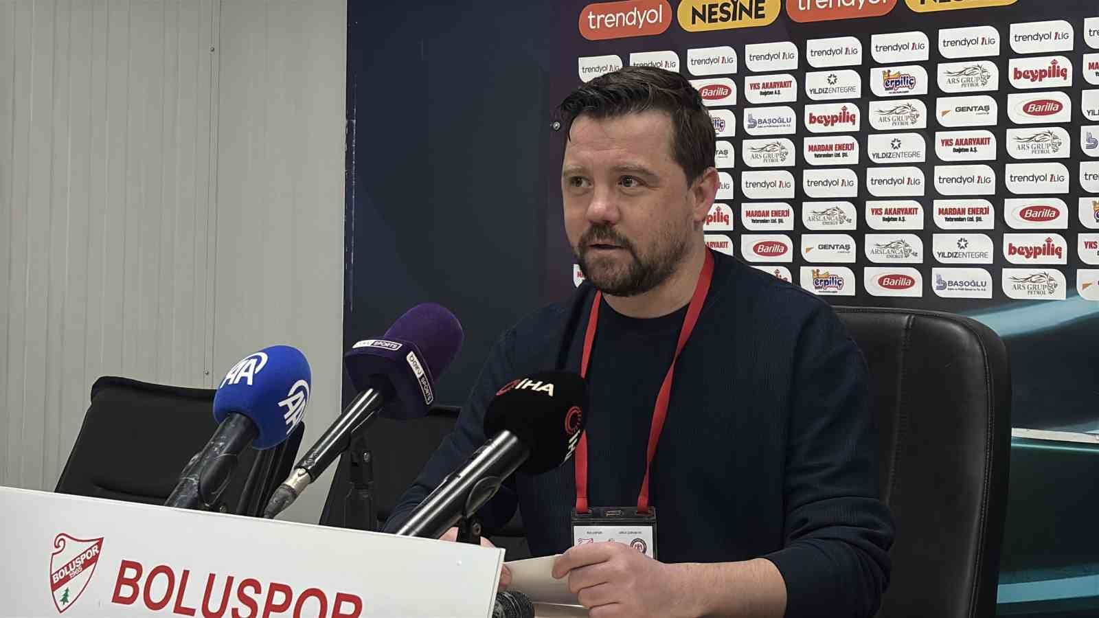 Boluspor - Çorum FK maçının ardından
