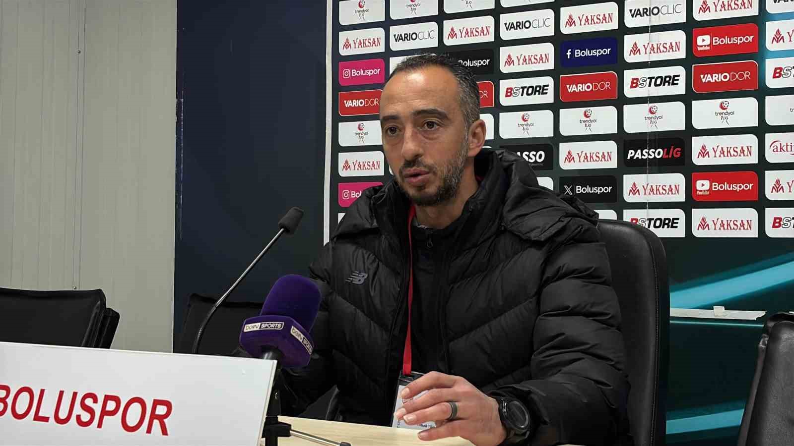Boluspor-Hatayspor maçının ardından
