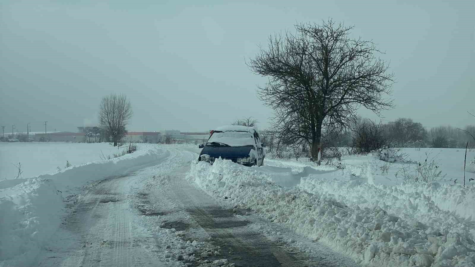 Bolu’yu kar esir aldı: "Hiç kimse panik yapmasın"

