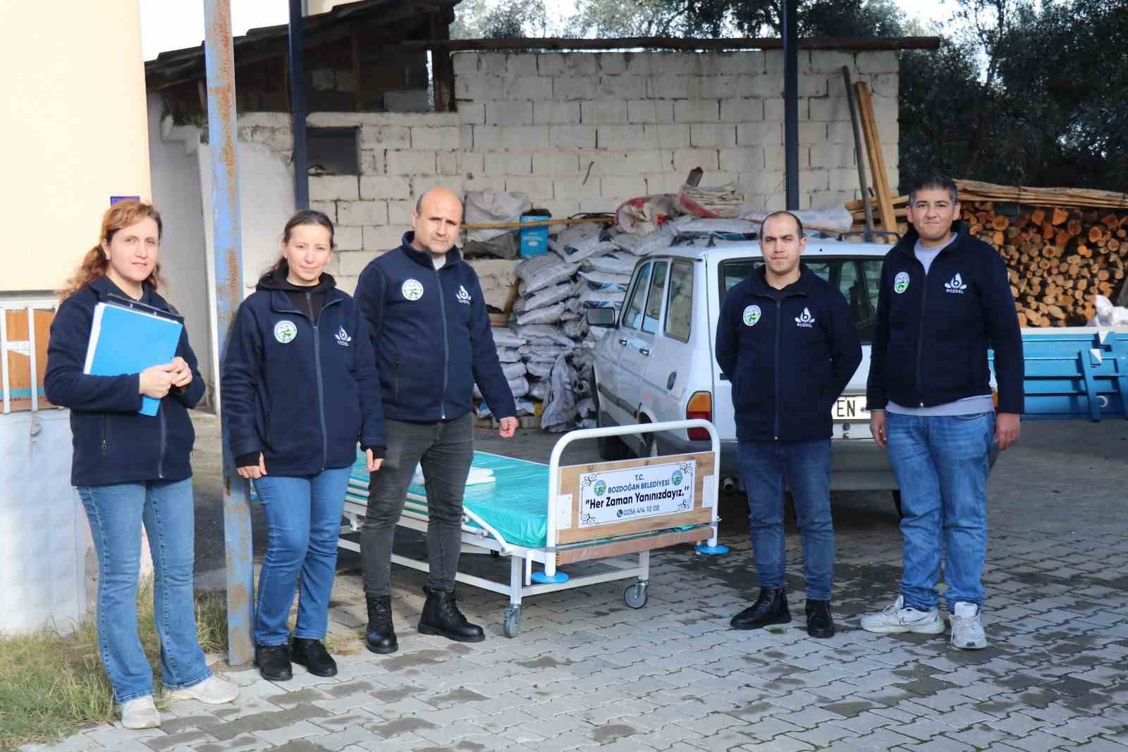 Bozdoğan Belediyesi, bakıma muhtaç vatandaşları yalnız bırakmıyor
