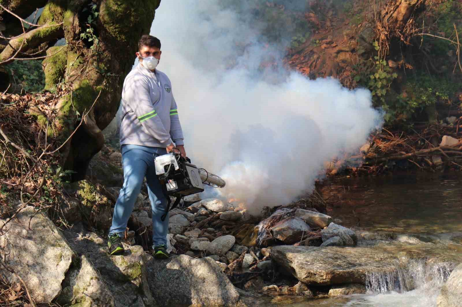 Bozdoğan Belediyesi ilaçlama çalışmalarını aralıksız sürdürüyor
