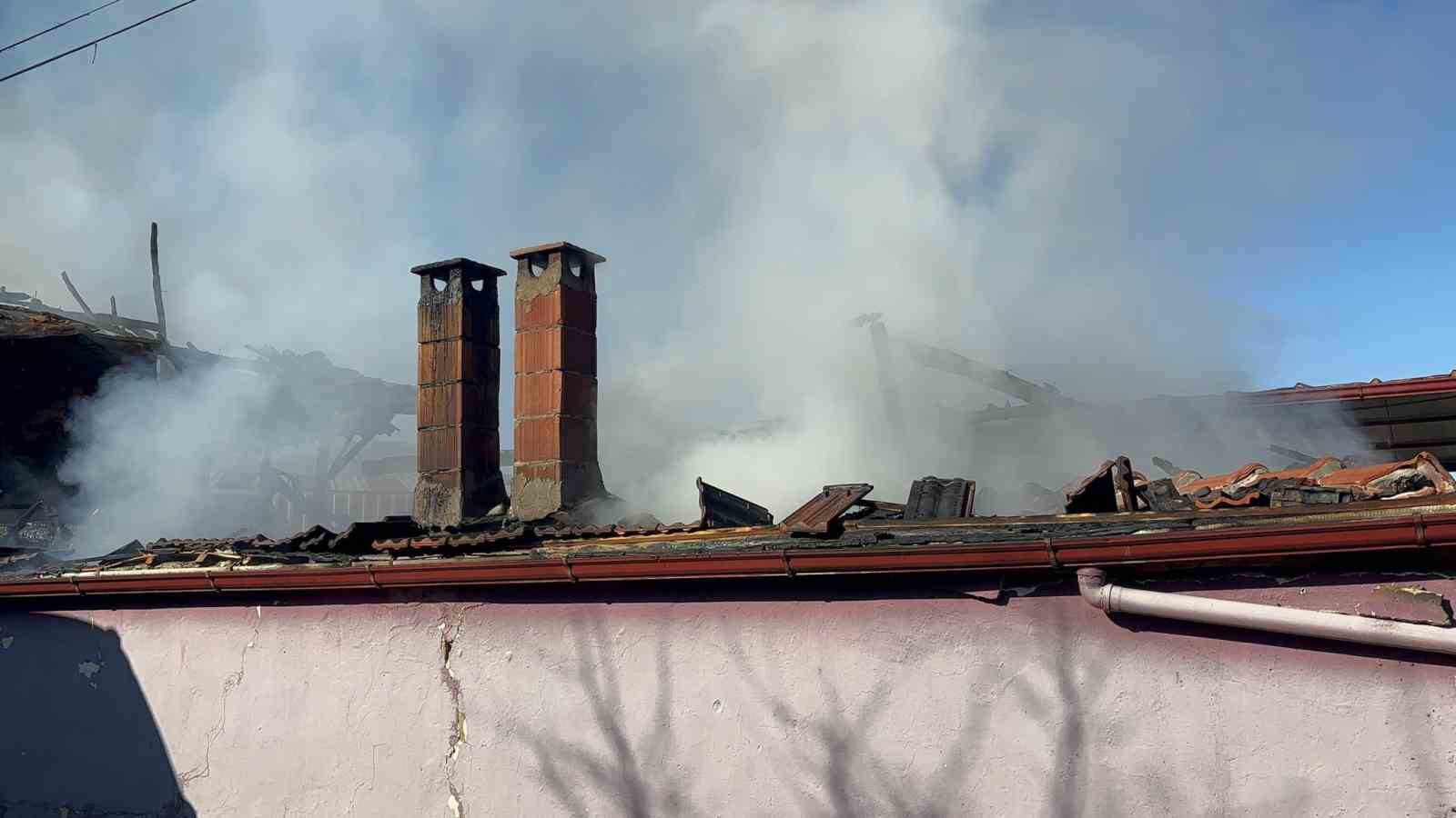 Bozdoğan’da ev alevlere teslim oldu
