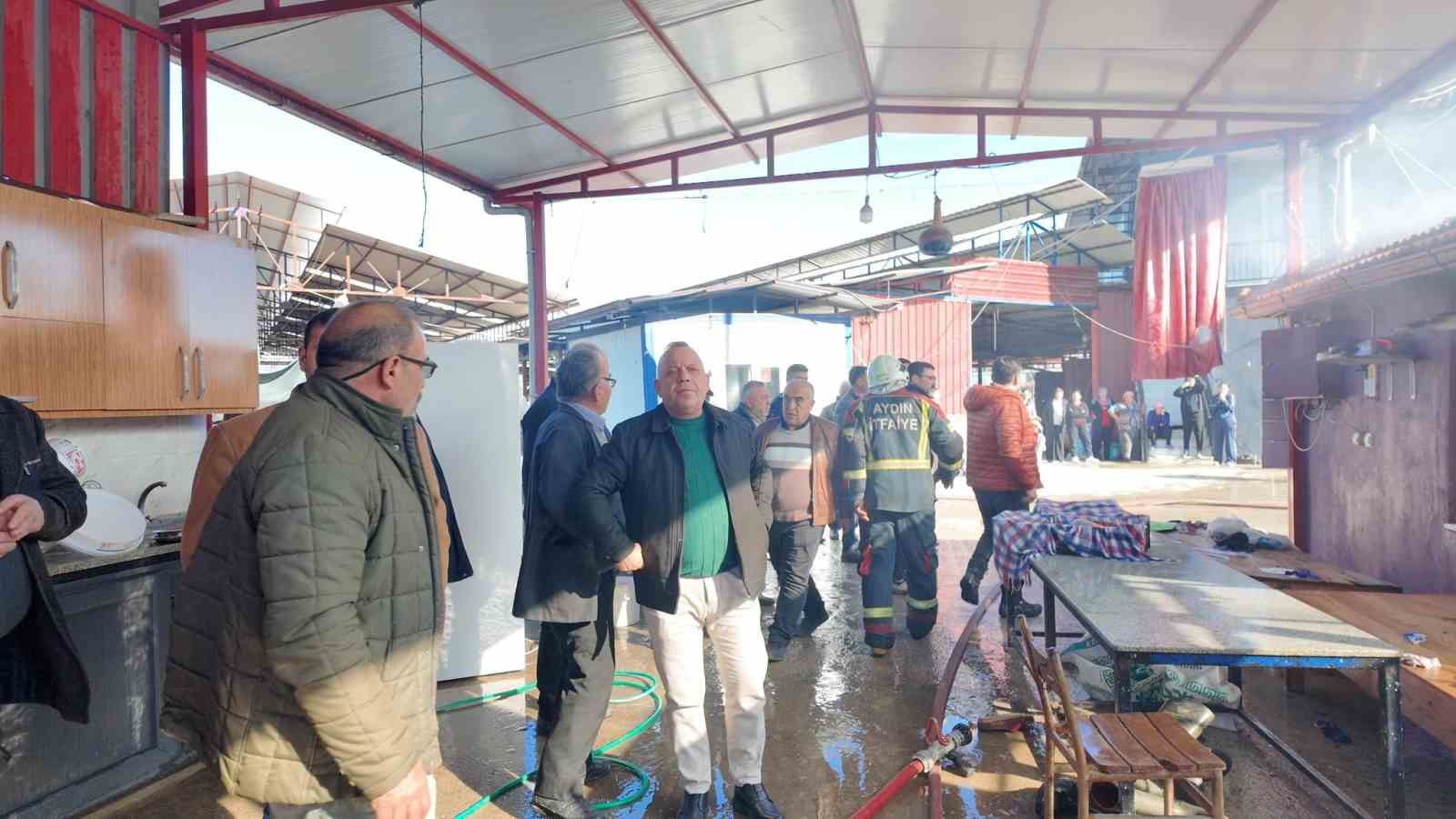 Bozdoğan’da ev alevlere teslim oldu
