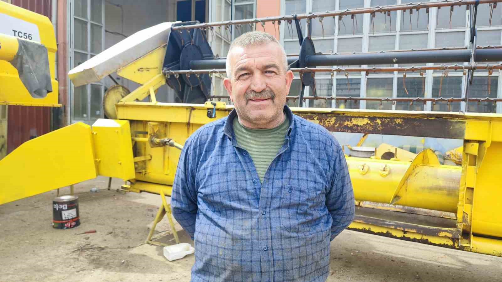 Bozkırın sarı devleri hasat için bakıma alındı
Bozkırın sarı devleri hasat için bakıma alındı