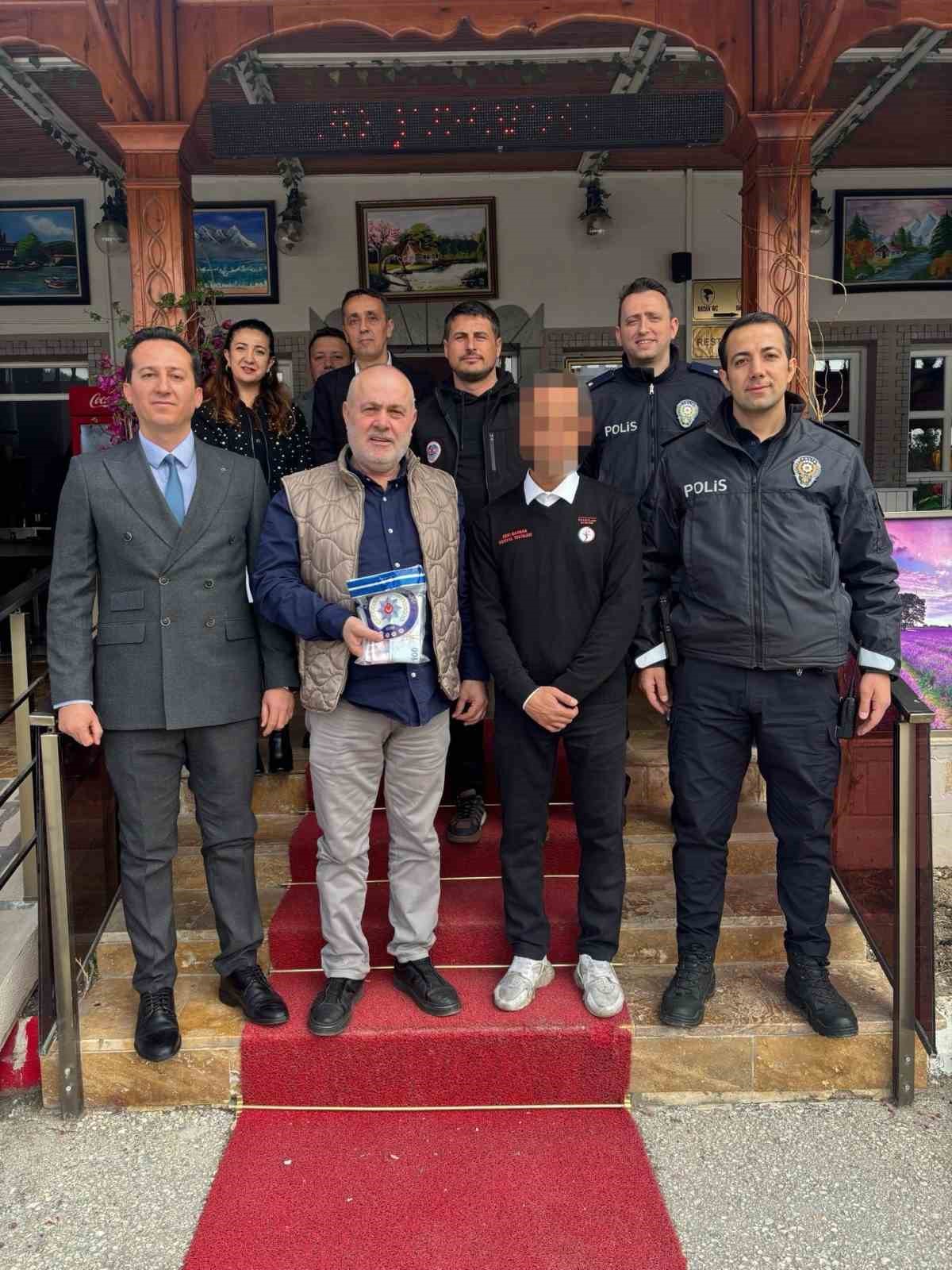 Bozüyük Açık Ceza Evi’ndeki hükümlüden örnek davranış
