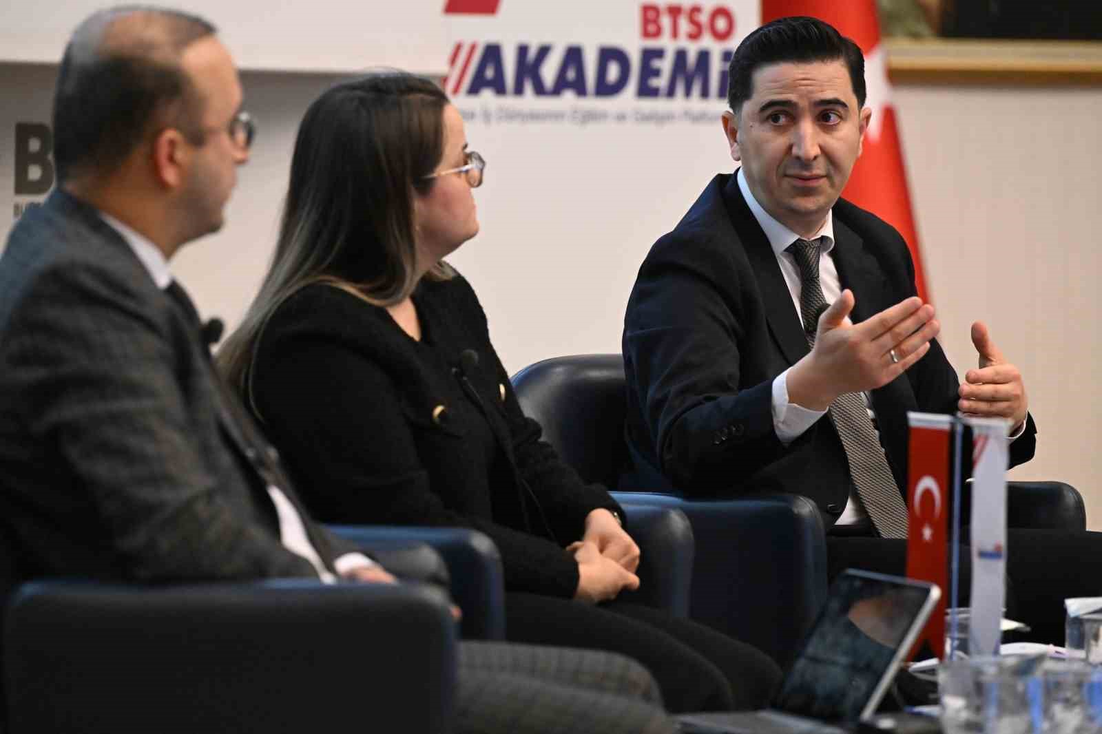 BTSO Akademi’de veri temelli vergi gözetimi ve uyum süreci anlatıldı
