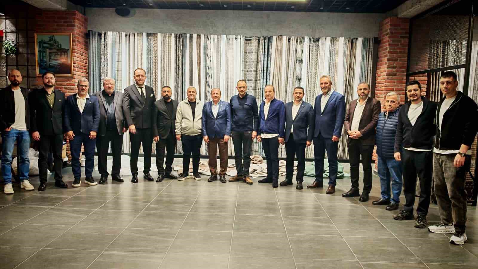 BTSO başkan adalı Özer Matlı, tekstil sektörü temsilcileriyle buluştu
