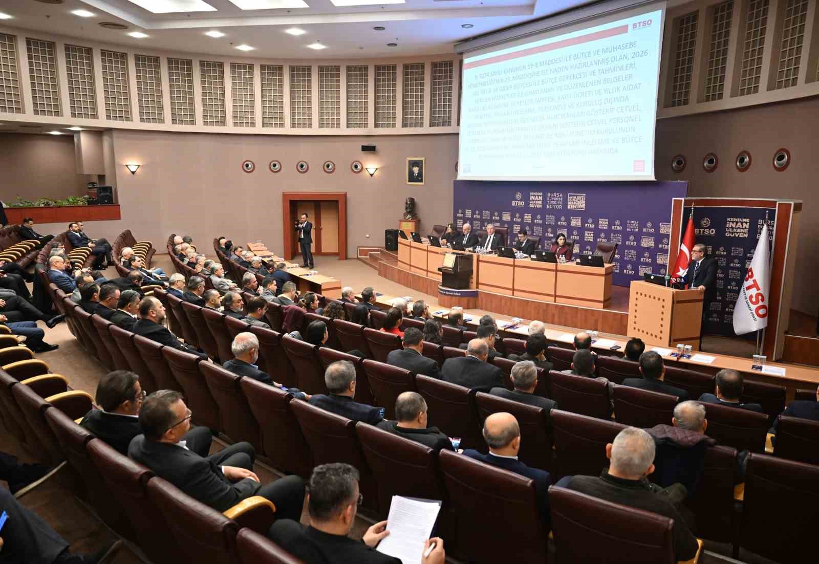 BTSO Başkanı İbrahim Burkay 2030 vizyonunu açıkladı
