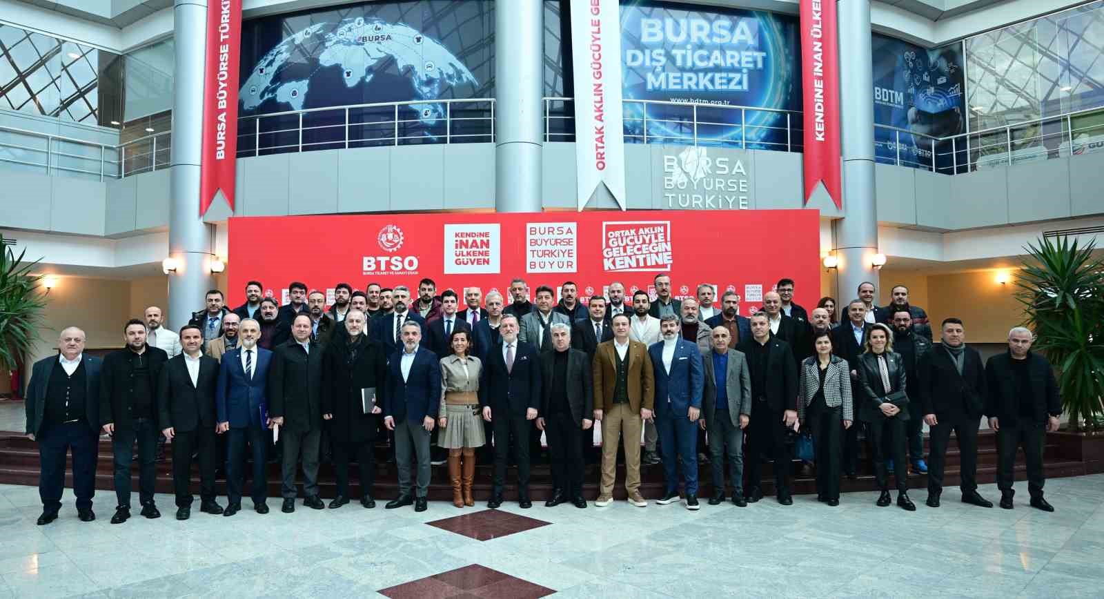 BTSO meslek komiteleri inşaat sektörünün nabzını tuttu
