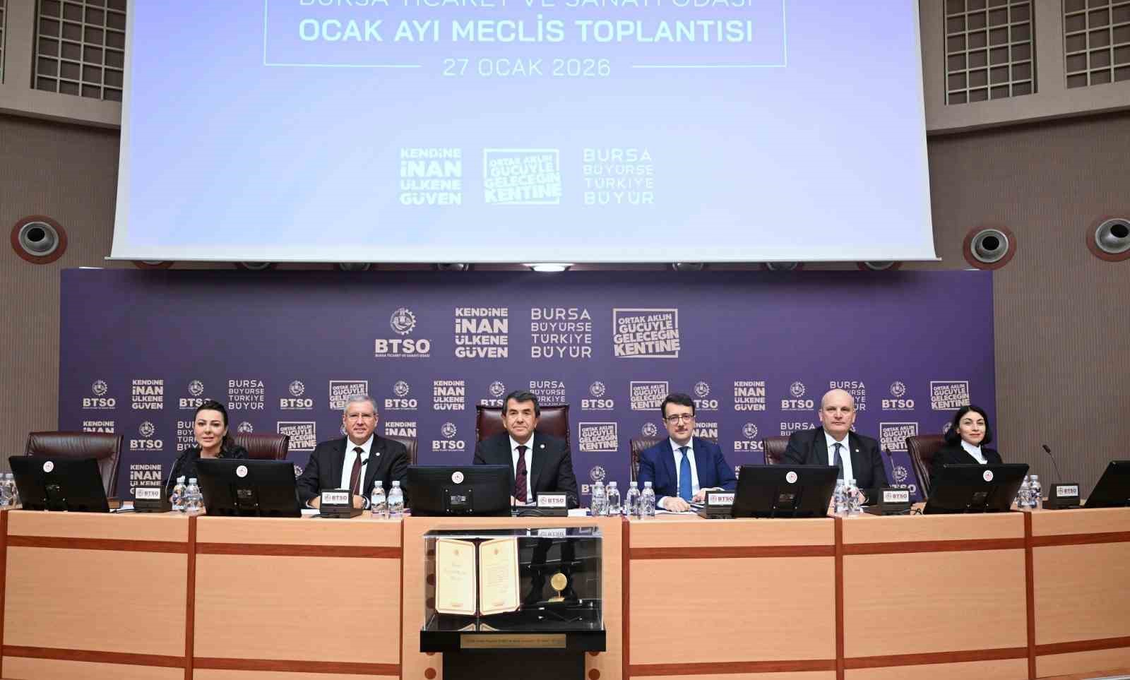 BTSO’da yılın ilk meclis toplantısı gerçekleştirildi
