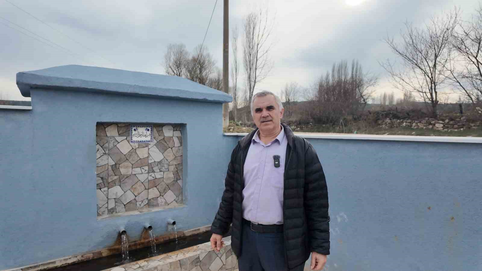 Bu tarihi çeşme 156 yıldır durmadan akıyor
