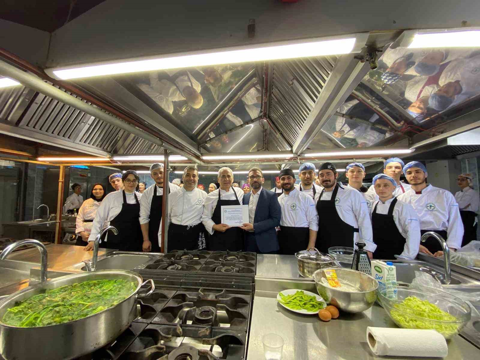 BUBFA’da geleceğin şefleri ile sürdürülebilir gastronomi atölyesi
BUBFA’da geleceğin şefleri ile sürdürülebilir gastronomi atölyesi