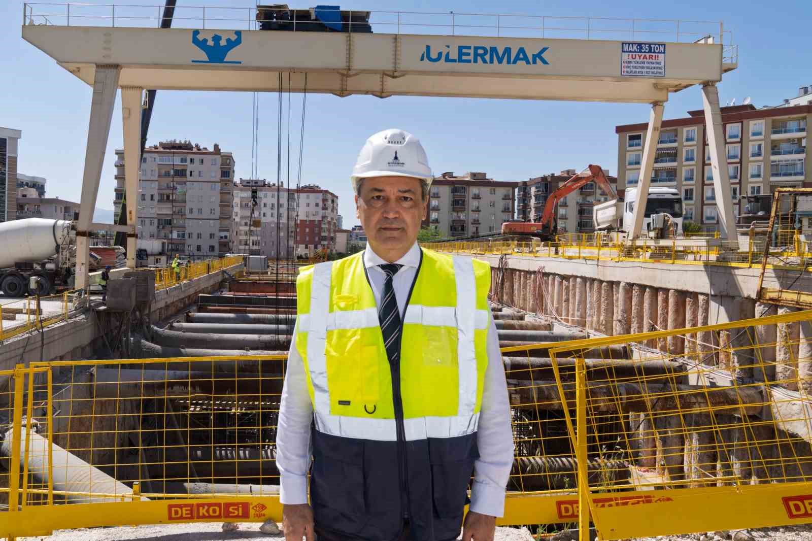 Buca Metrosu’nda 2028 hedefi için çalışmalar sürüyor
