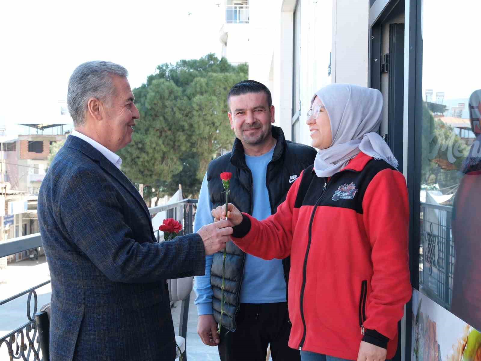 Buharkent’te 8 Mart’ta kadınlar unutulmadı
