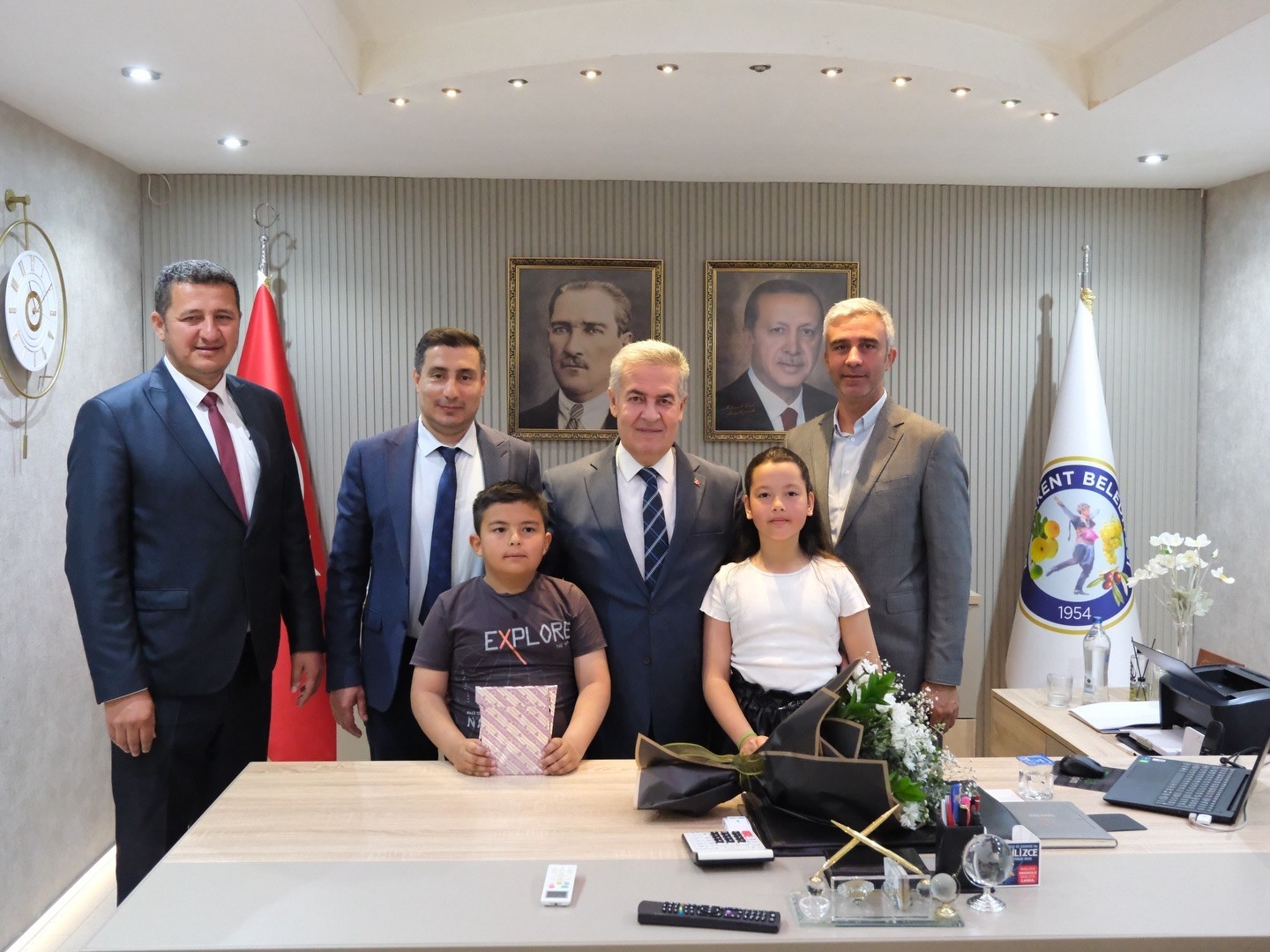 Buharkent’te başkanlık koltuğu değişti
