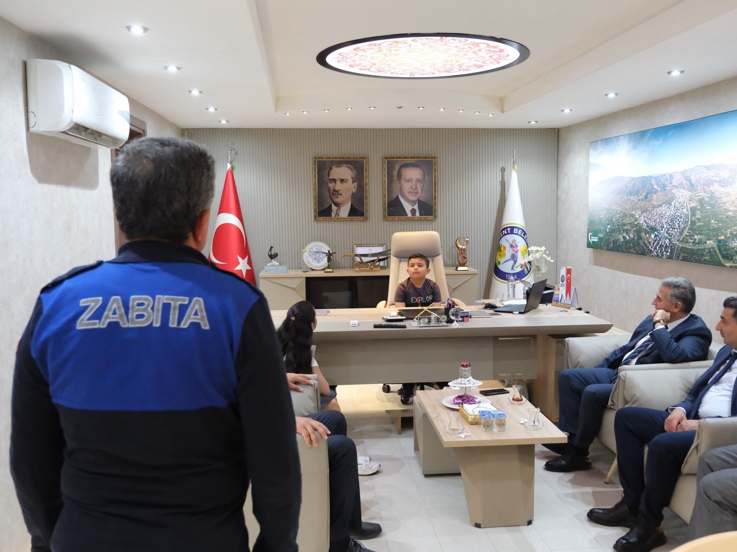 Buharkent’te başkanlık koltuğu değişti
