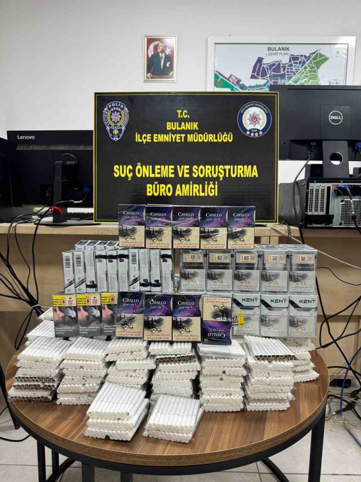 Bulanık’ta huzur uygulaması: Silah ve uyuşturucu madde ele geçirildi
