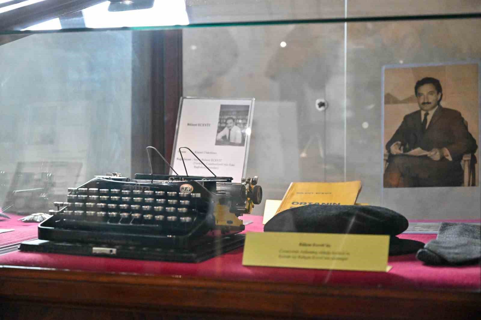 Bülent Ecevit’in 70 yıllık daktilosu, Ulucanlar Cezaevi Müzesi’nde
