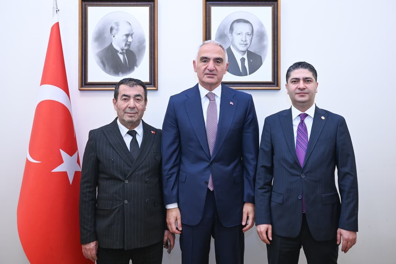 Bünyan Kütüphanesi için Ankara’da önemli temas
