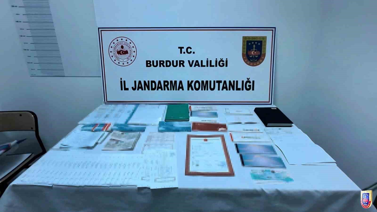 Burdur’da 27 milyon liralık tefecilik operasyonu: 1 tutuklama
