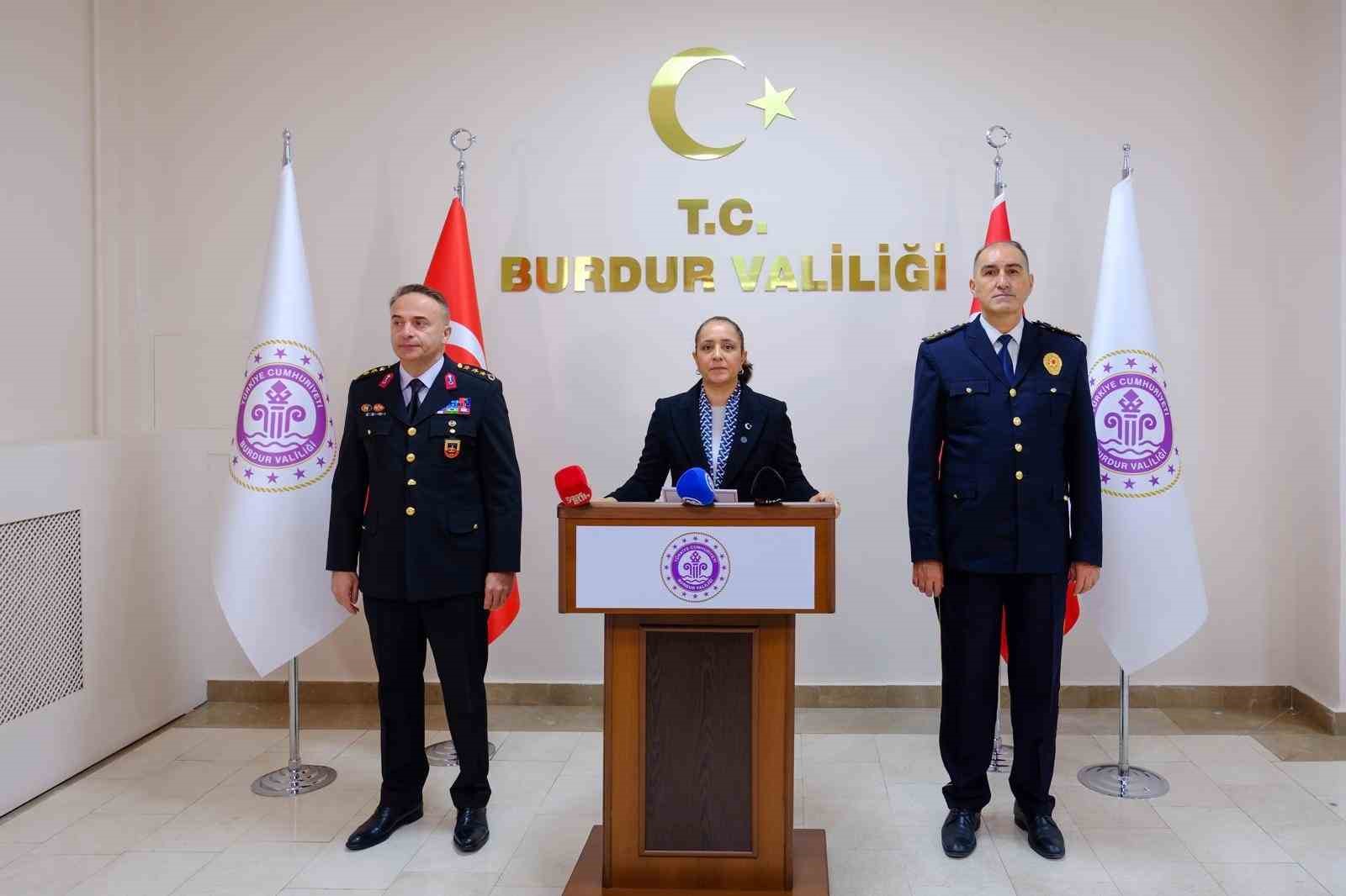 Burdur’da ocak ayında 684 asayiş olayı meydana geldi
