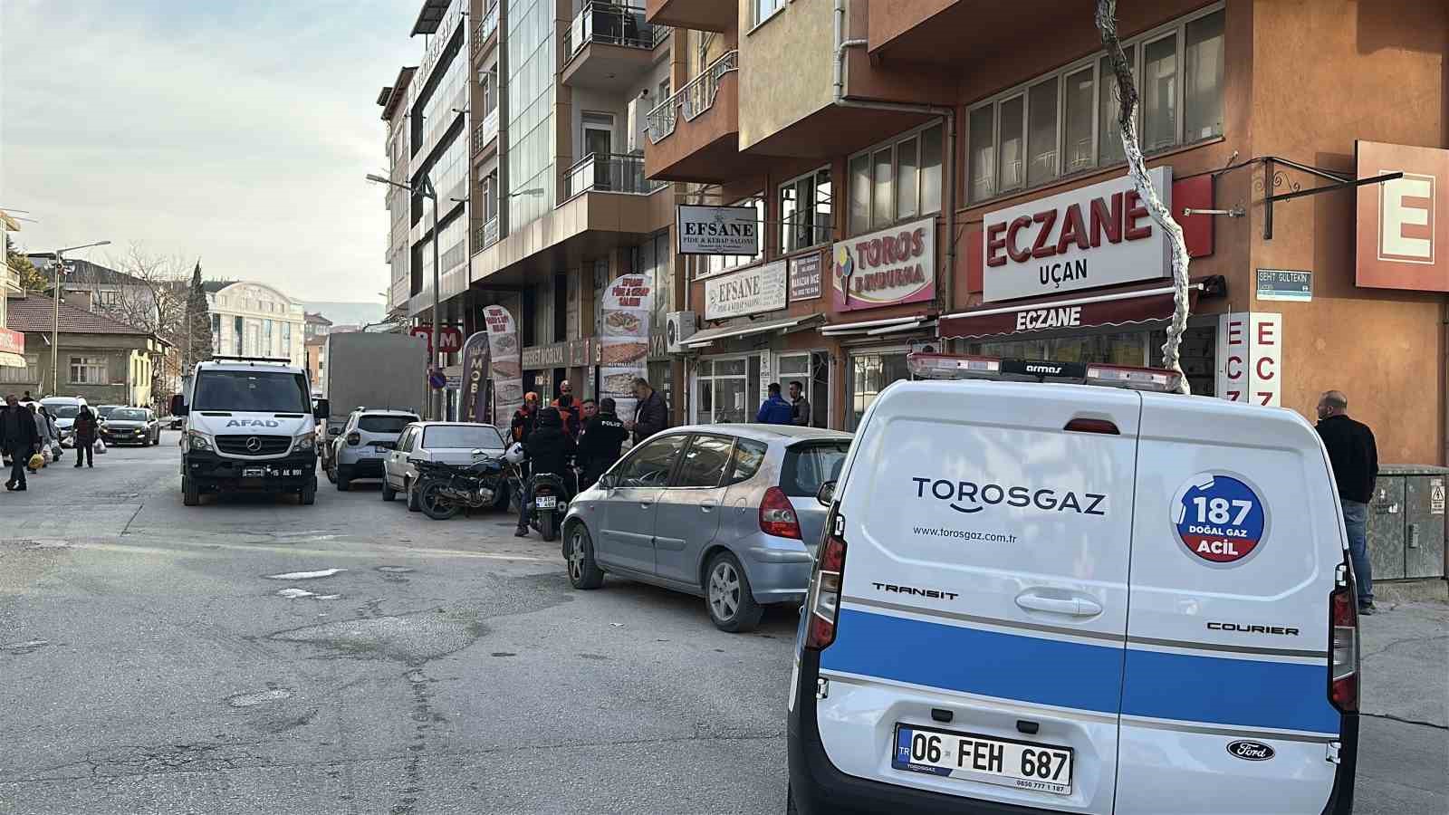 Burdur’da pide salonunda doğalgaz patlaması: 1 yaralı
