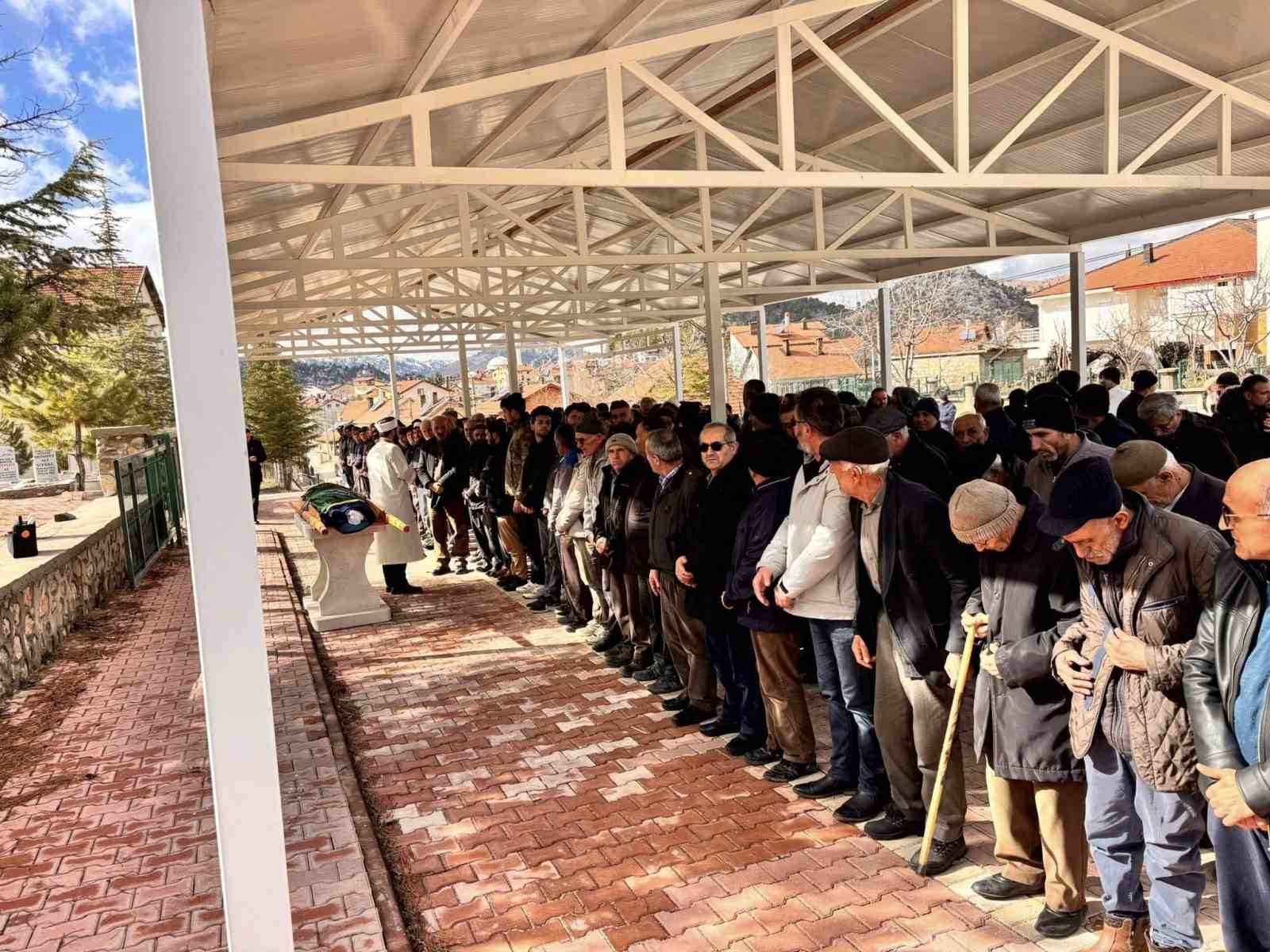 Burdur’daki kazada hayatını kaybeden gence memleketi Konya’da acı veda
