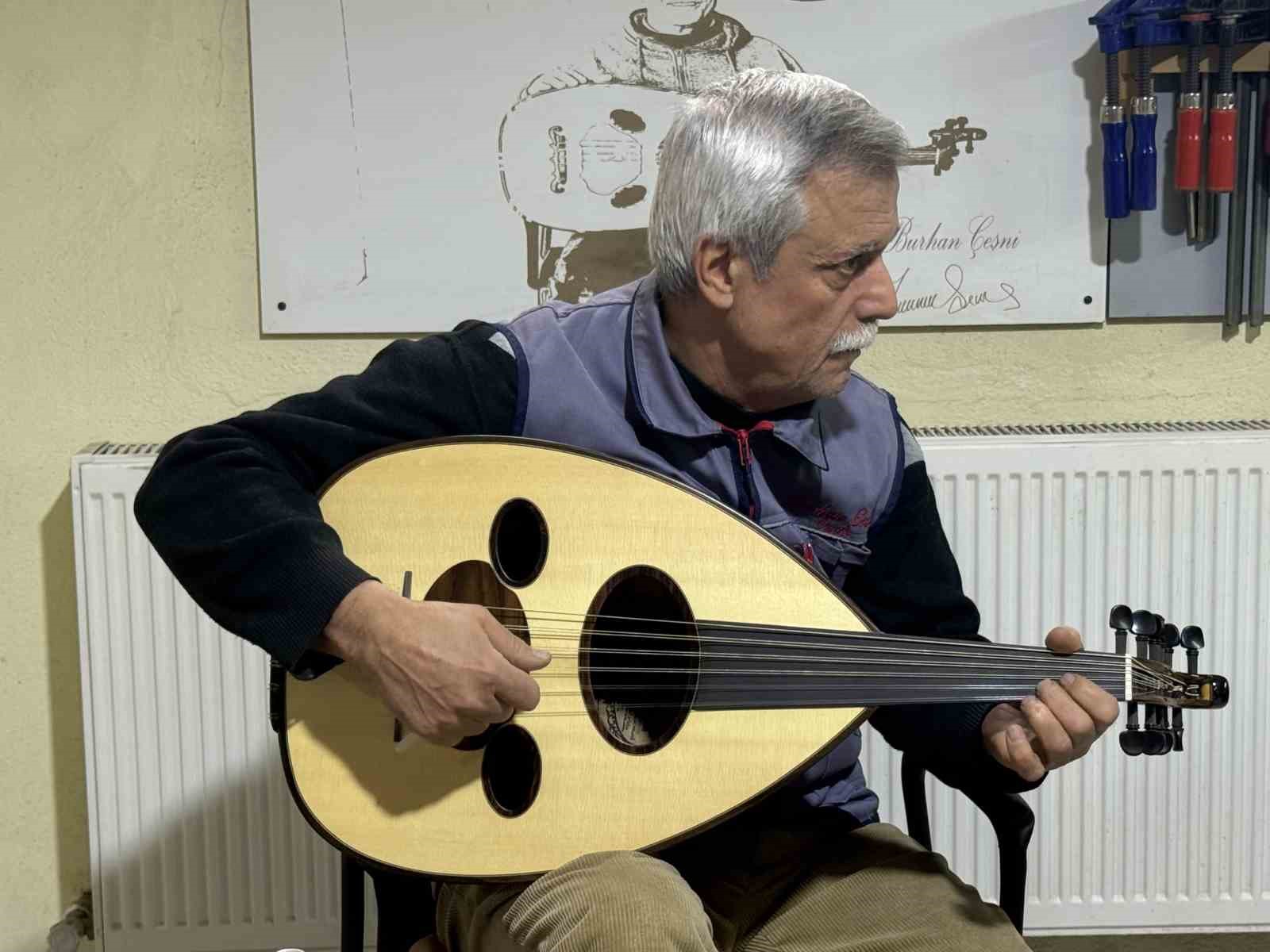 Burhan ustanın kişiye özel udları dünyaya açılıyor
