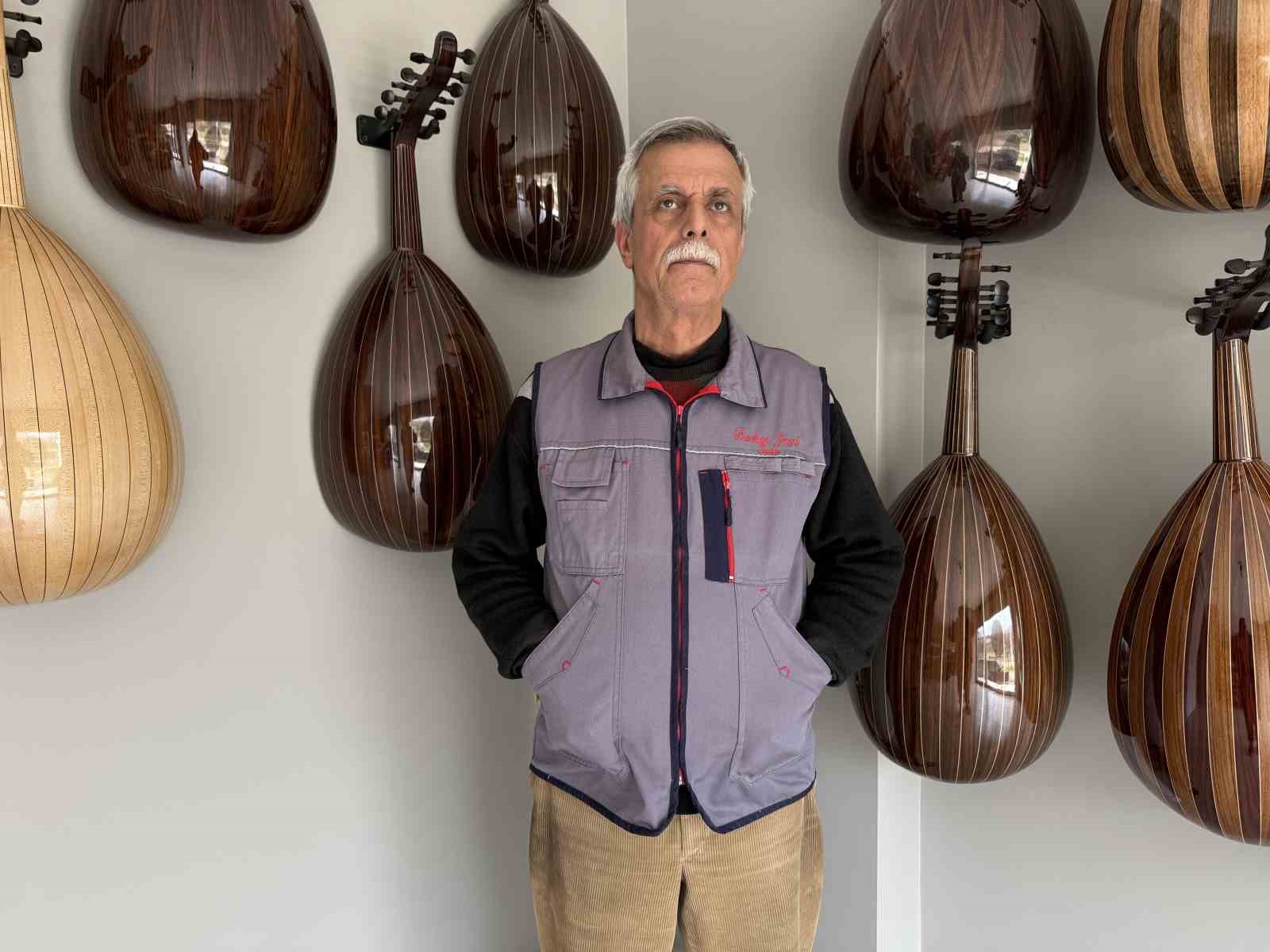 Burhan ustanın kişiye özel udları dünyaya açılıyor
