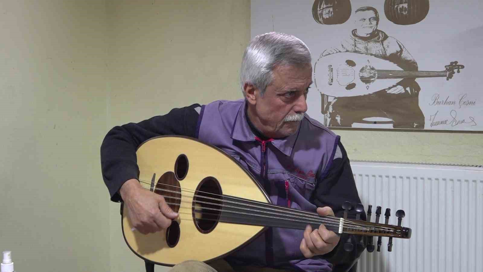 Burhan ustanın kişiye özel udları dünyaya açılıyor
