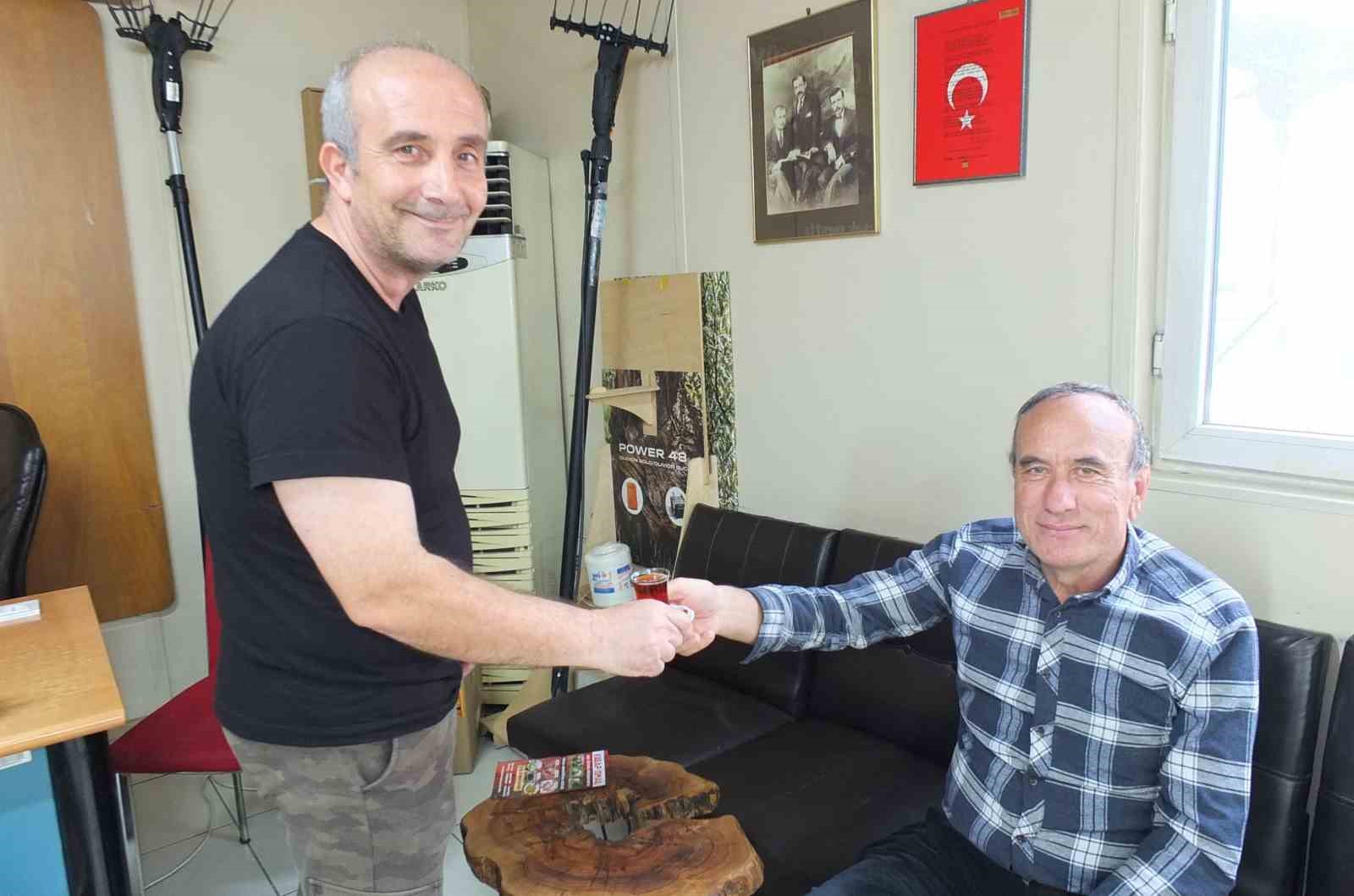 Burhaniye’de çayını içmedik yok
