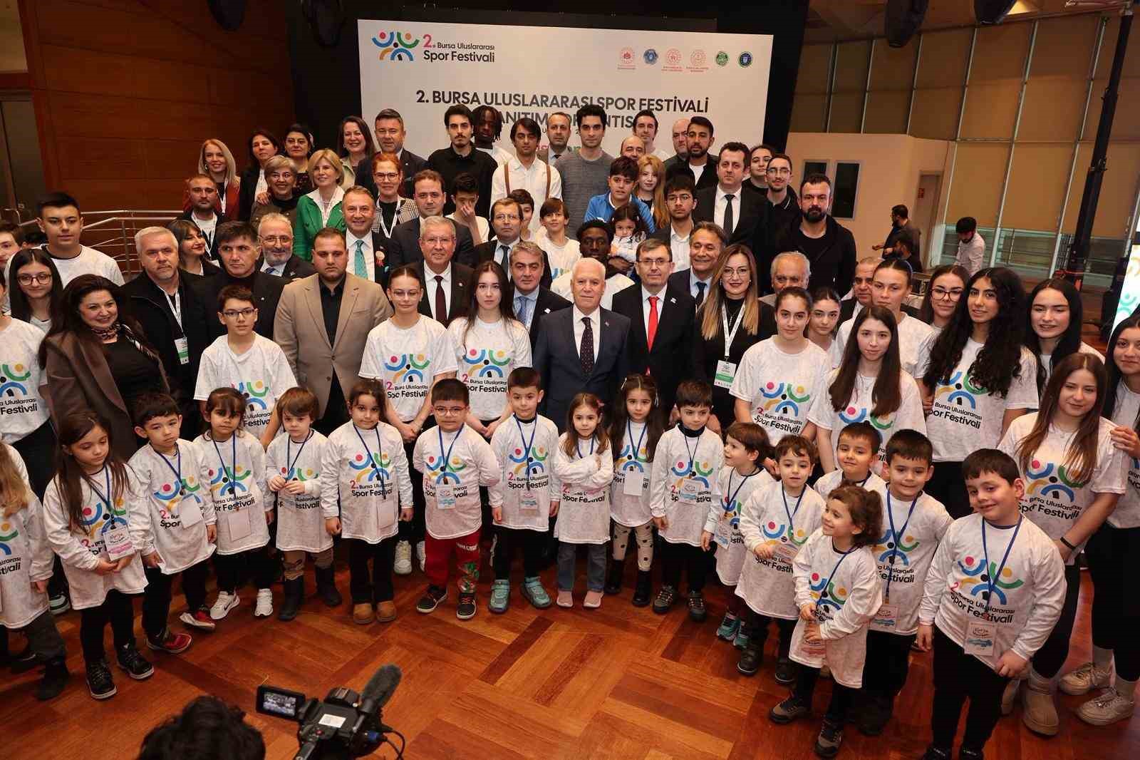 Bursa 2. Uluslararası Spor Festivali’ne hazır
