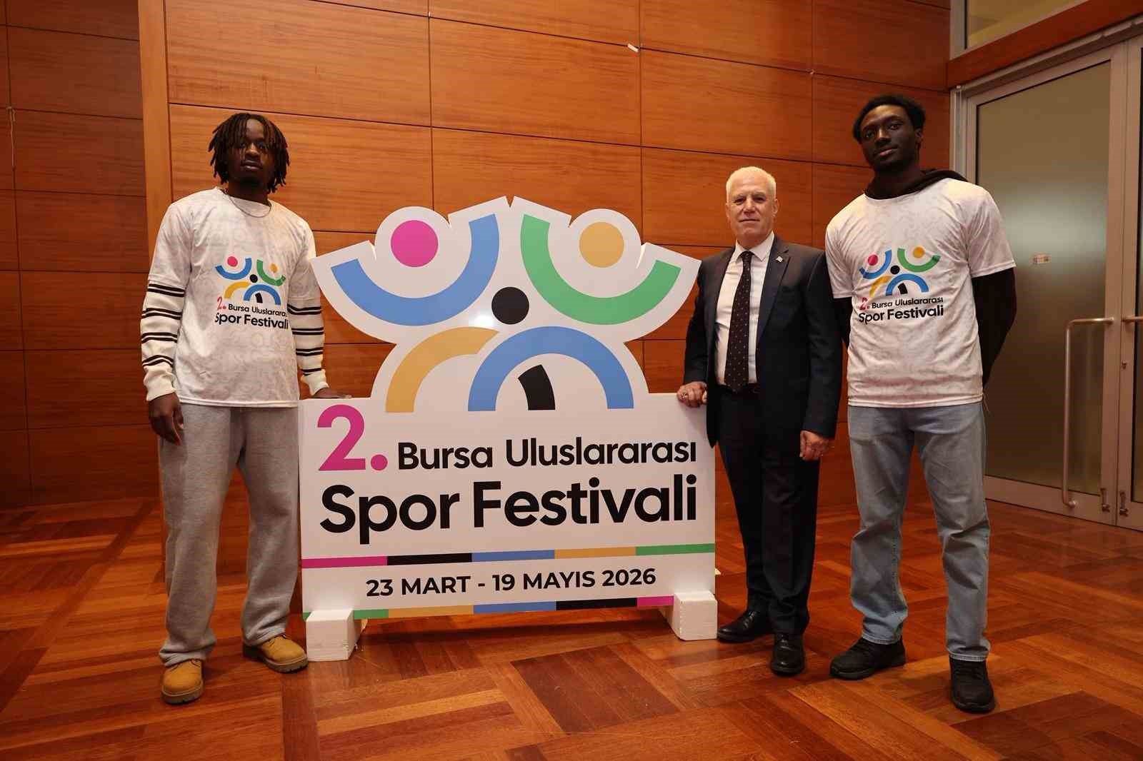 Bursa 2. Uluslararası Spor Festivali’ne hazır
