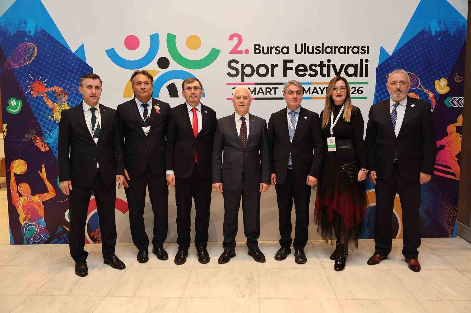 Bursa 2. Uluslararası Spor Festivali’ne hazır
