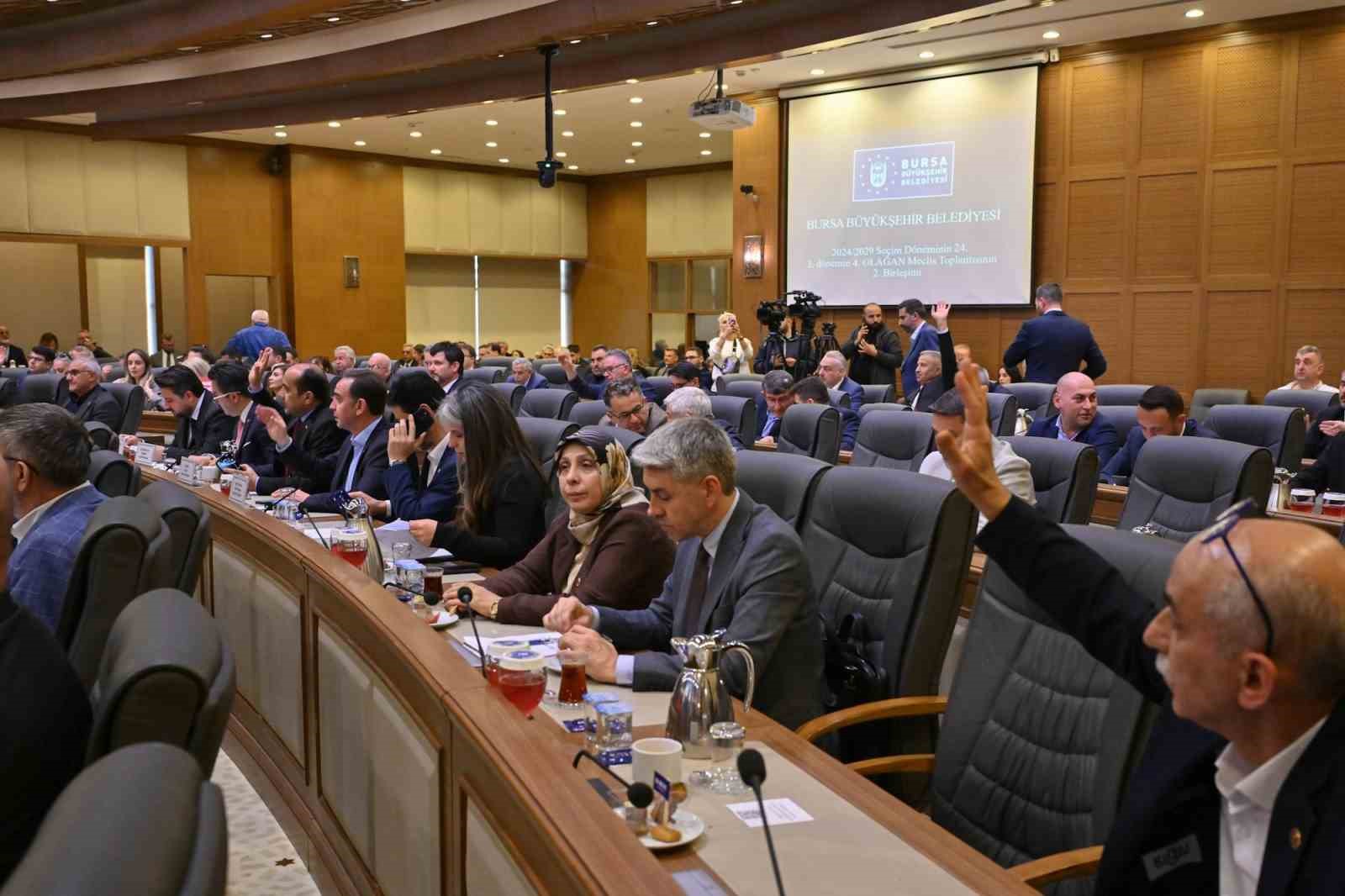 Bursa Büyükşehir Belediyesi 2025 Yılı Faaliyet Raporu’na onay
