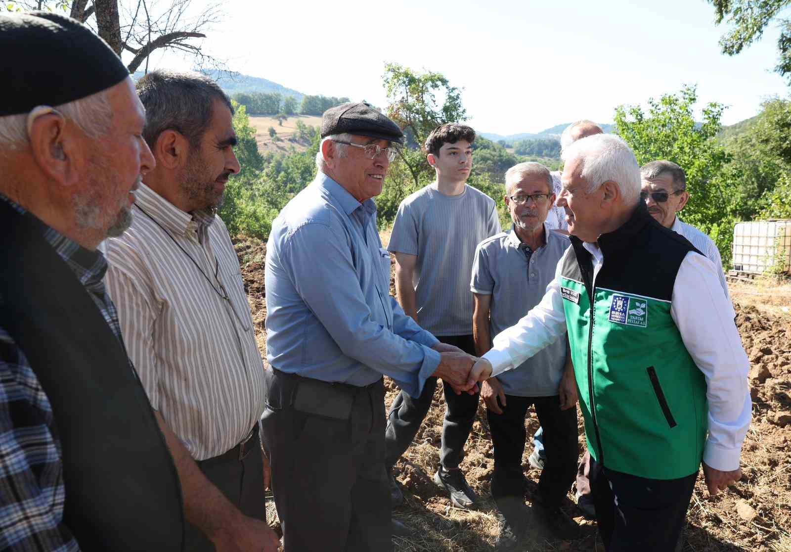 Bursa Büyükşehir, üreticiye nefes oluyor
