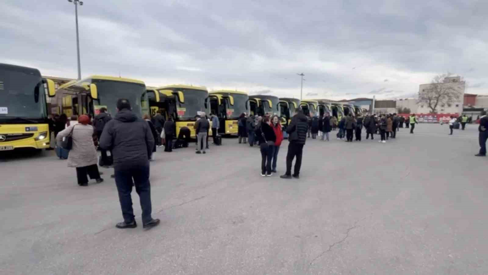 Bursa Terminali’nde yılbaşı dönüş yoğunluğu
