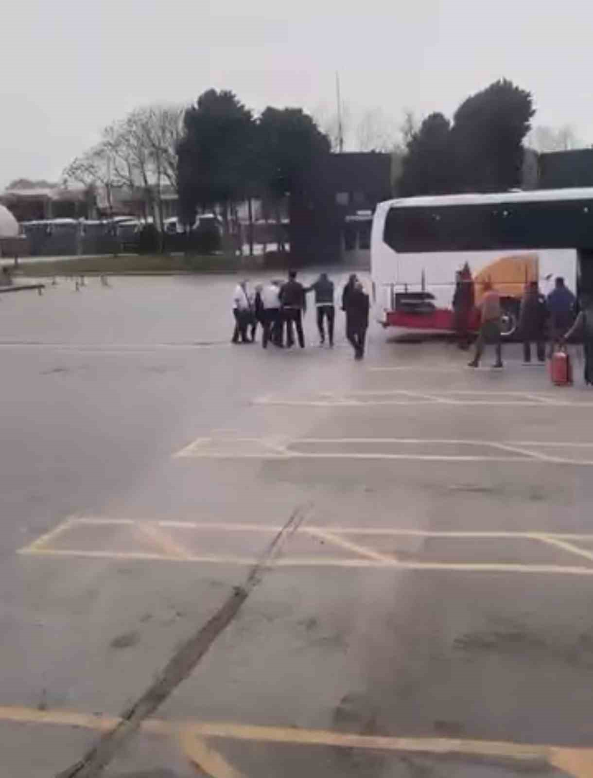 Bursa terminalinde yolcu ile şoför kavgası
