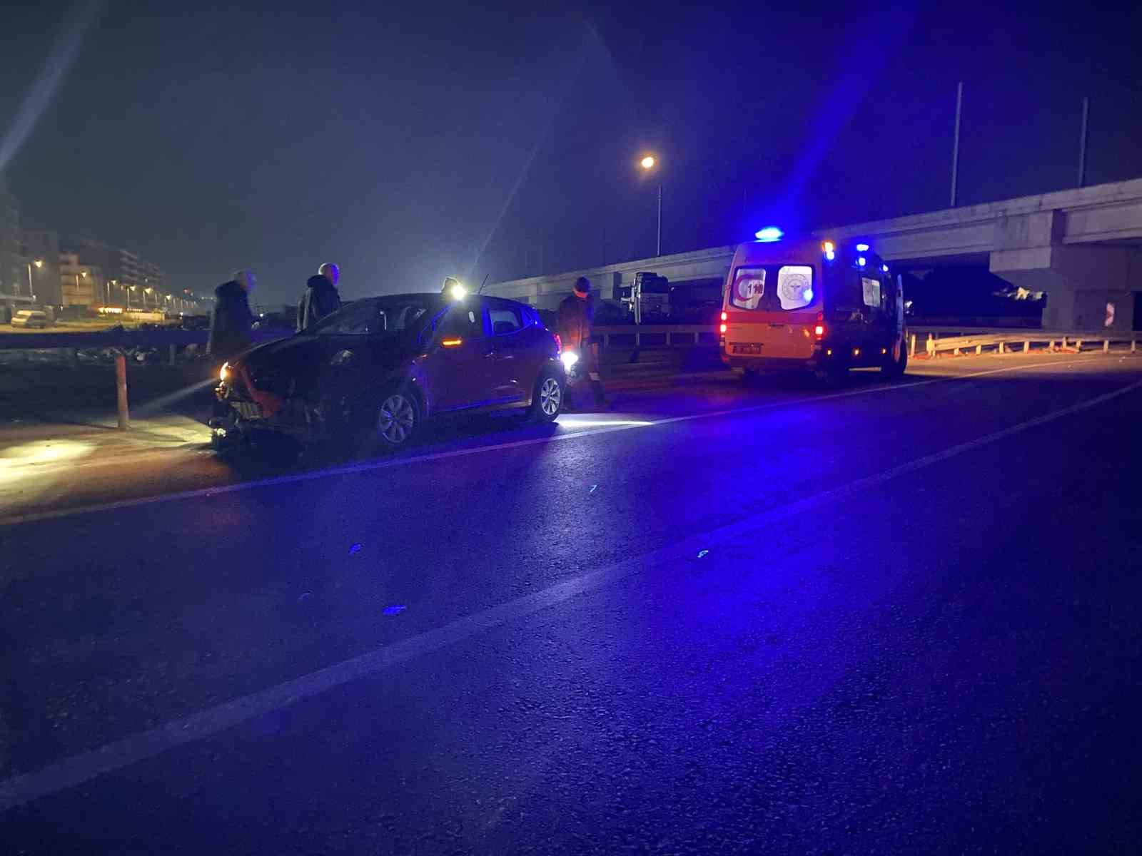 Bursa’da alkollü sürücü kazaya neden oldu: Karşı şeride geçen araçta 1 kişi ağır yaralandı
