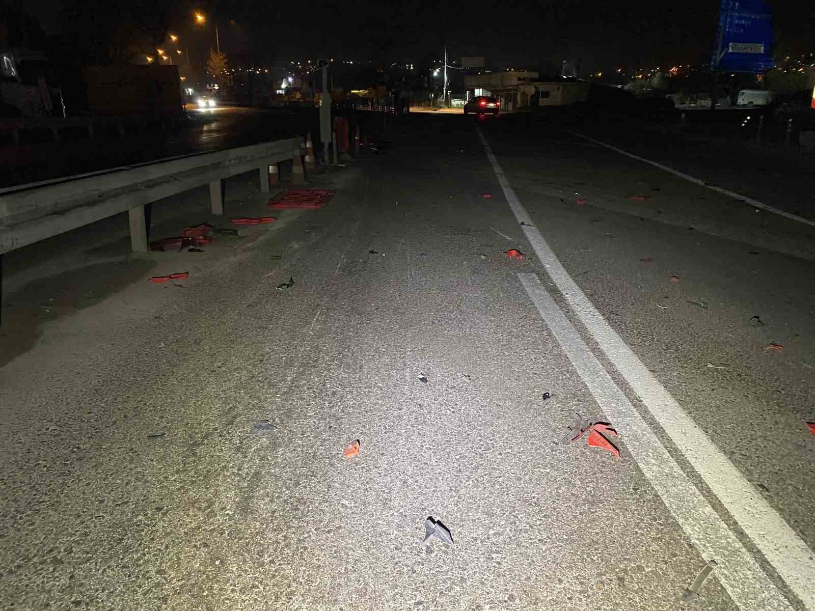 Bursa’da alkollü sürücü kazaya neden oldu: Karşı şeride geçen araçta 1 kişi ağır yaralandı
