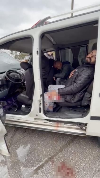 Bursa’da Bayram arifesinde feci kaza kamerada: 7 yaralı
