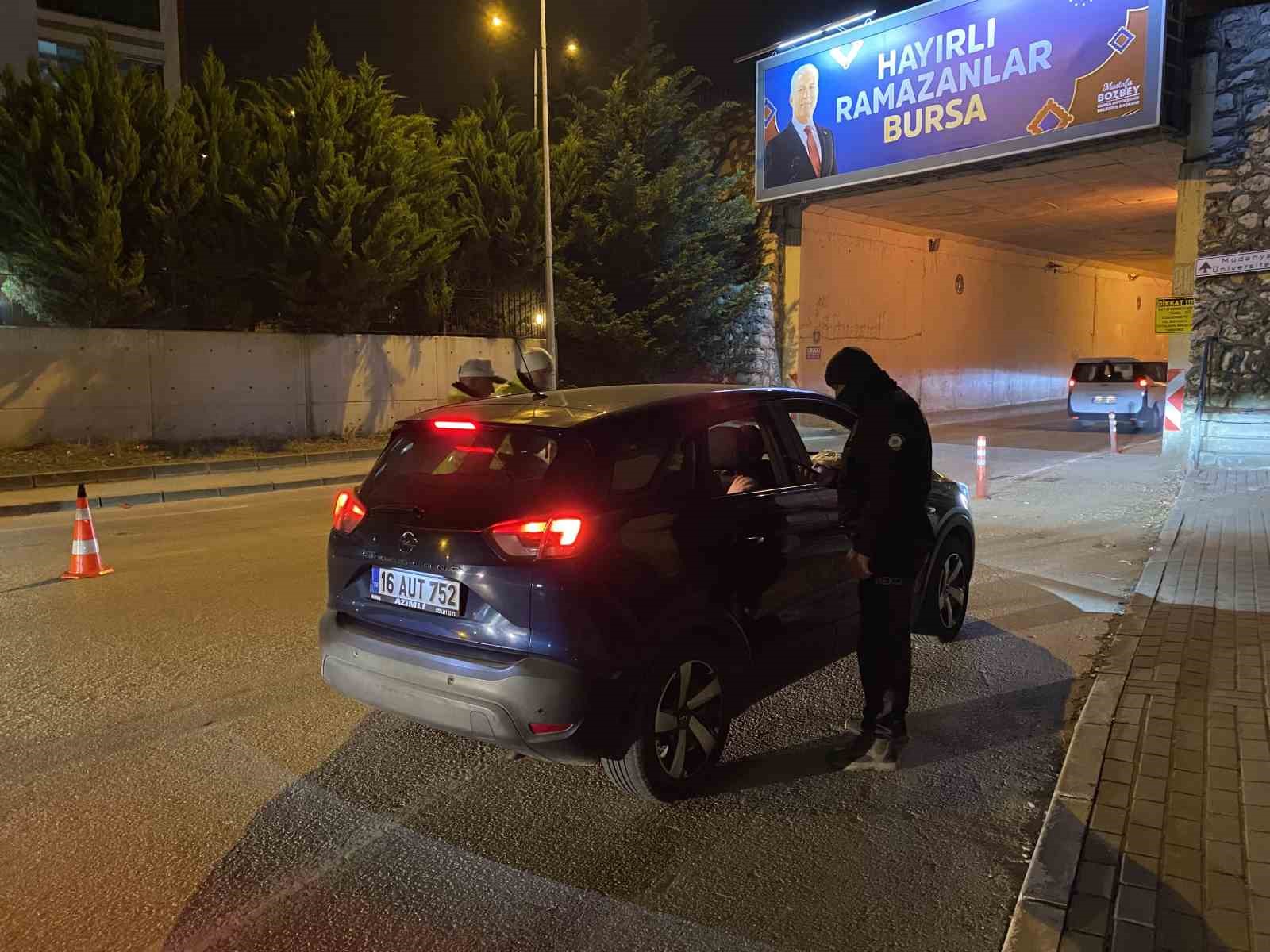 Bursa’da bayram öncesi huzur denetimi
