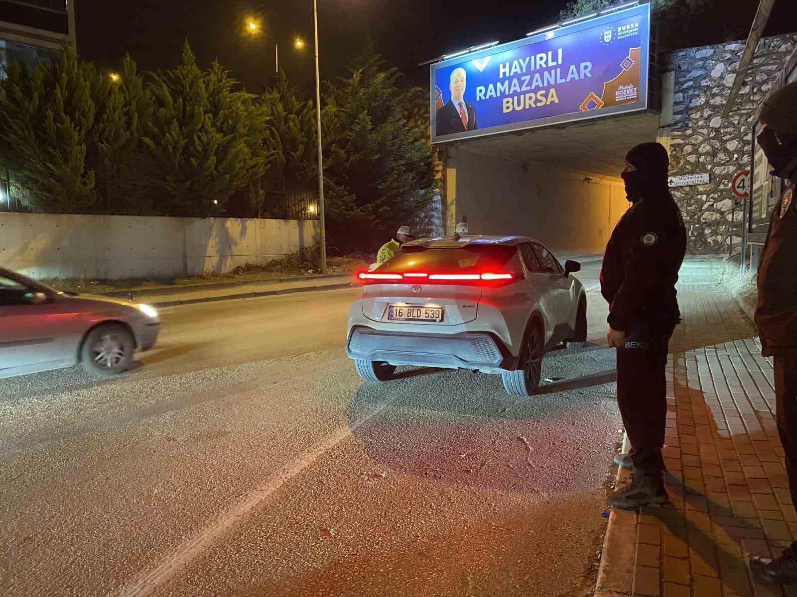 Bursa’da bayram öncesi huzur denetimi
