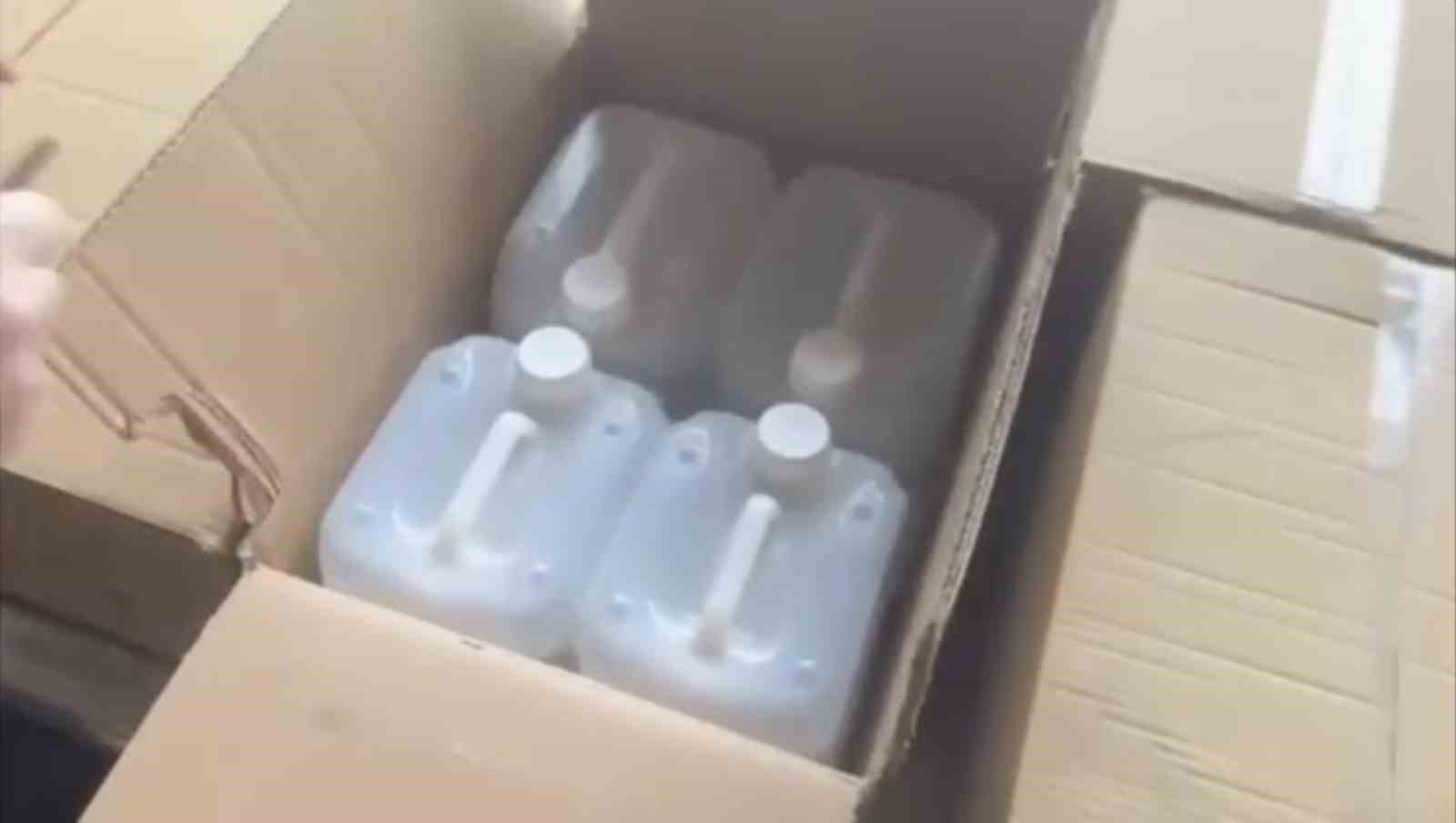 Bursa’da bayram öncesi sahte alkol operasyonu..
