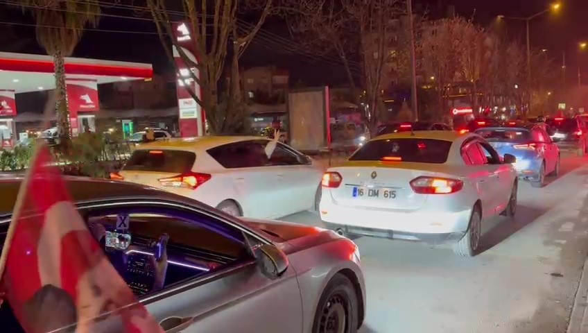 Bursa’da Dünya kupası coşkusu
