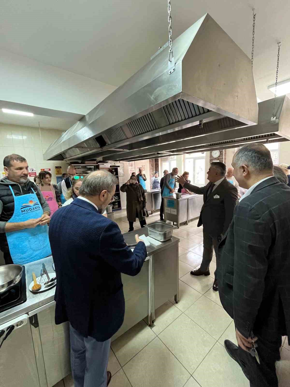 Bursa’da gastronomi atölyesi etkinliği gerçekleşti
