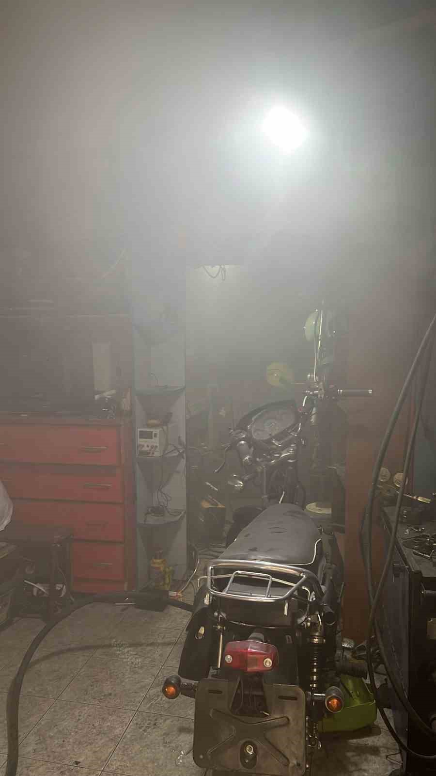 Bursa’da jeneratör yangını korkuttu
