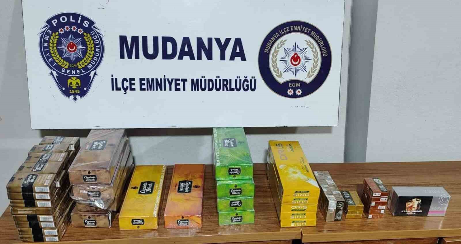 Bursa’da kaçak sigara operasyonu
