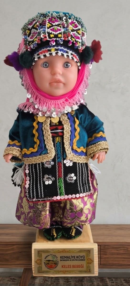 Bursa’da kültüre anlamlı dokunuş: Düğünlere "Keles bebeği" ile katılacaklar
