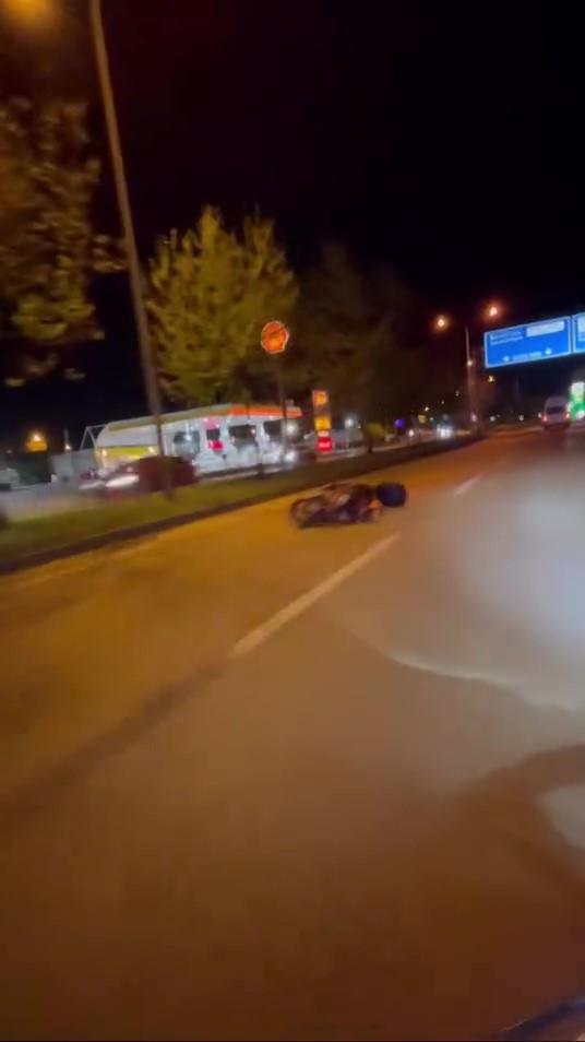 Bursa’da motosiklet kazası: 1 ağır yaralı
